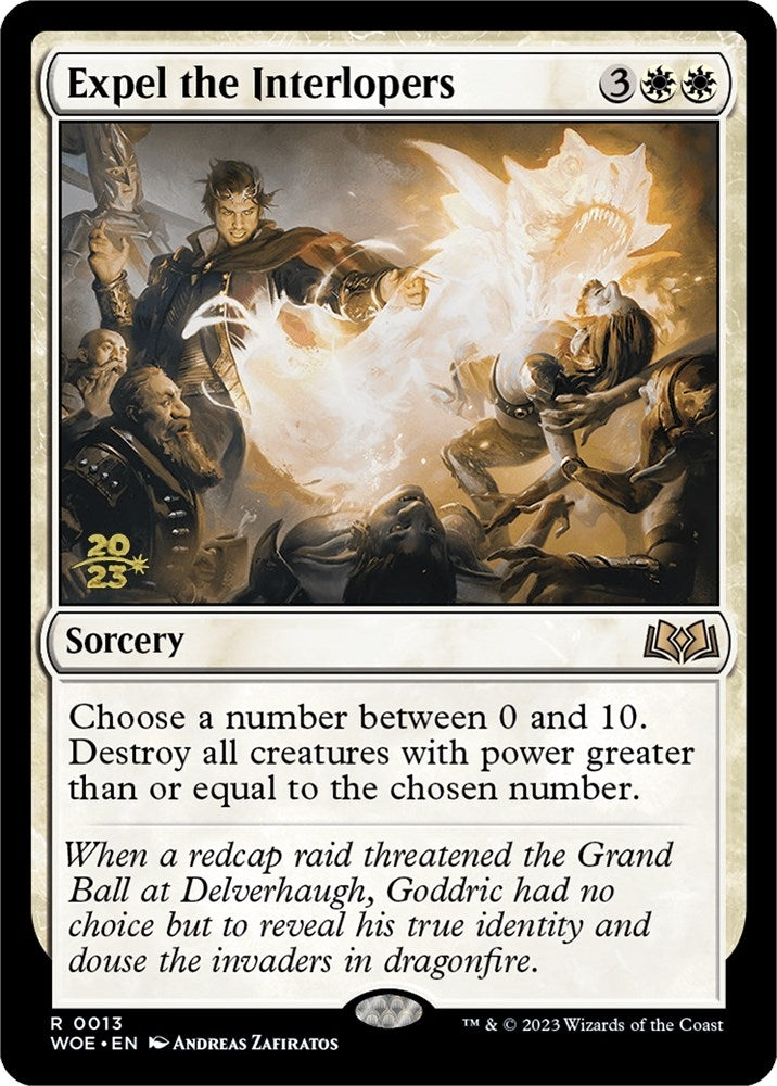 Image for Expel the Interlopers (13) [Prerelease Cards] - Magic: The Gathering