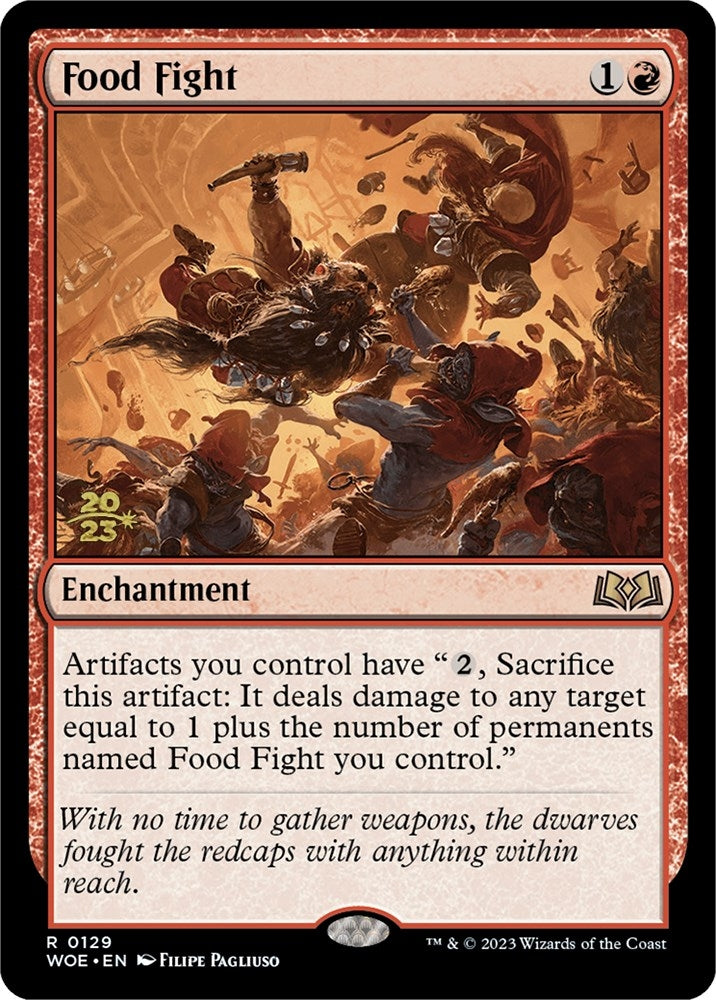 Image for Food Fight (129) [Prerelease Cards] - Magic: The Gathering