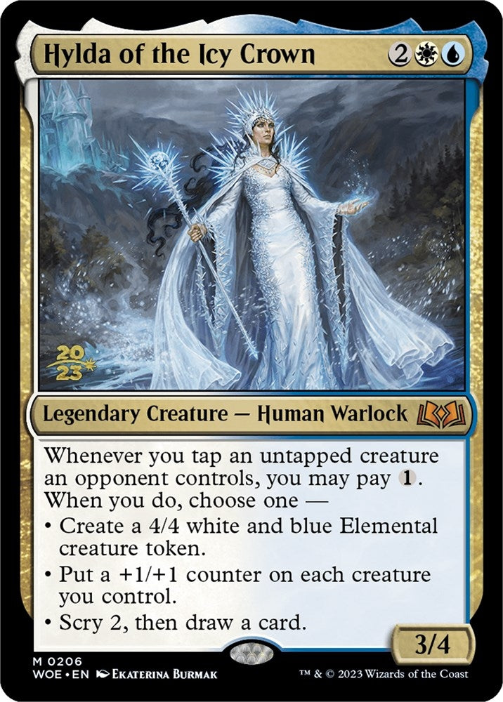Image for Hylda of the Icy Crown (206) [Prerelease Cards] - Magic: The Gathering
