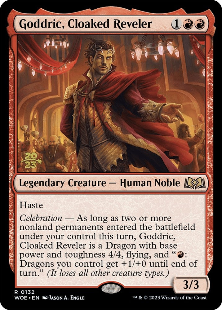 Image for Goddric, Cloaked Reveler (132) [Prerelease Cards] - Magic: The Gathering