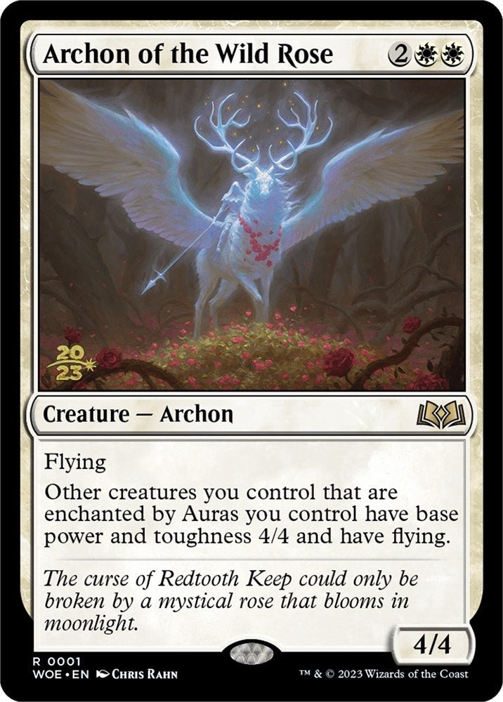 Image for Archon of the Wild Rose (1) [Prerelease Cards] - Magic: The Gathering