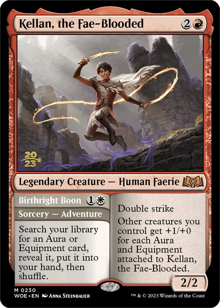 Image for Kellan, the Fae-Blooded (230) [Prerelease Cards] - Magic: The Gathering
