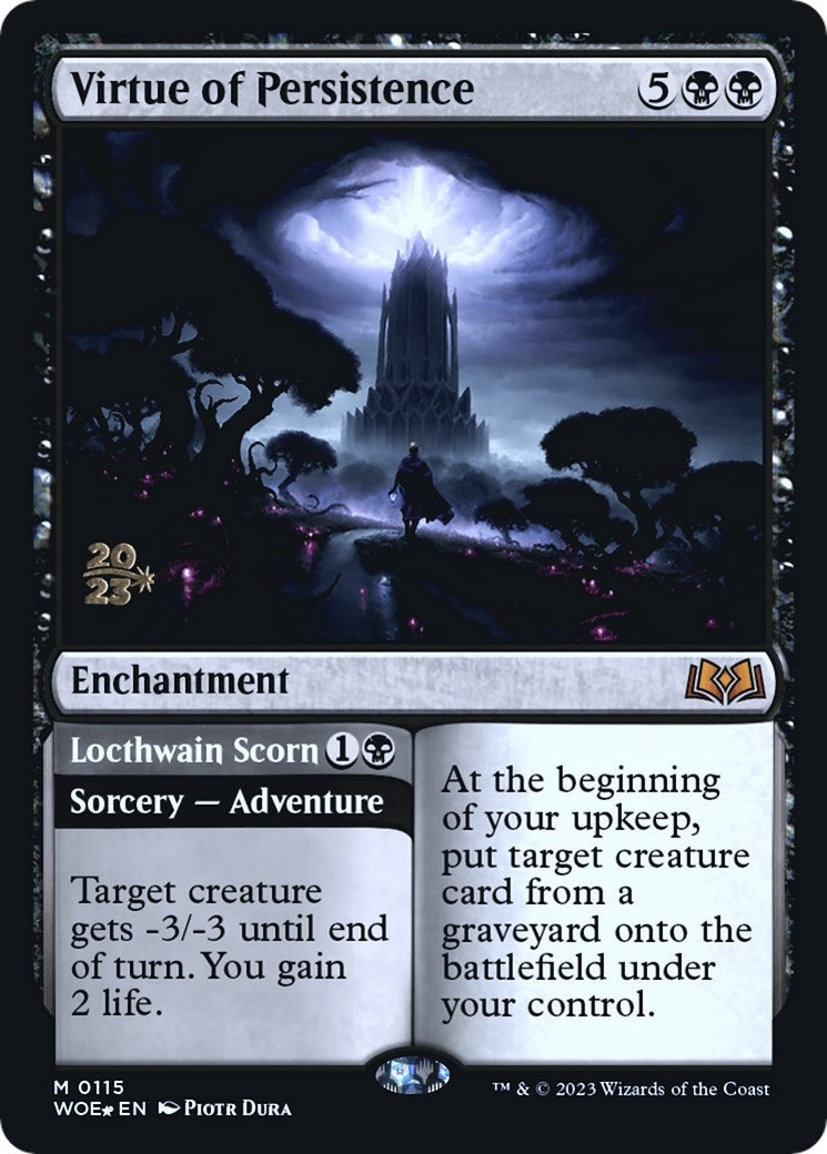Image for Virtue of Persistence (115) [Prerelease Cards] - Magic: The Gathering