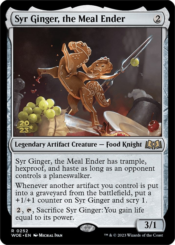 Image for Syr Ginger, the Meal Ender (252) [Prerelease Cards] - Magic: The Gathering