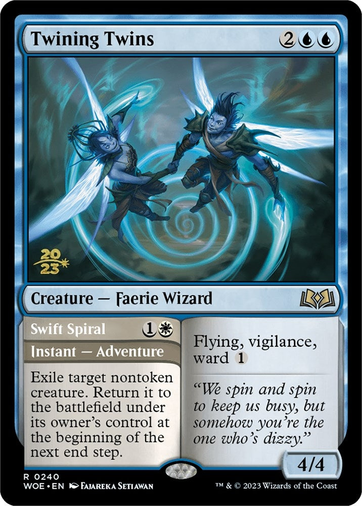 Image for Twining Twins (240) [Prerelease Cards] - Magic: The Gathering