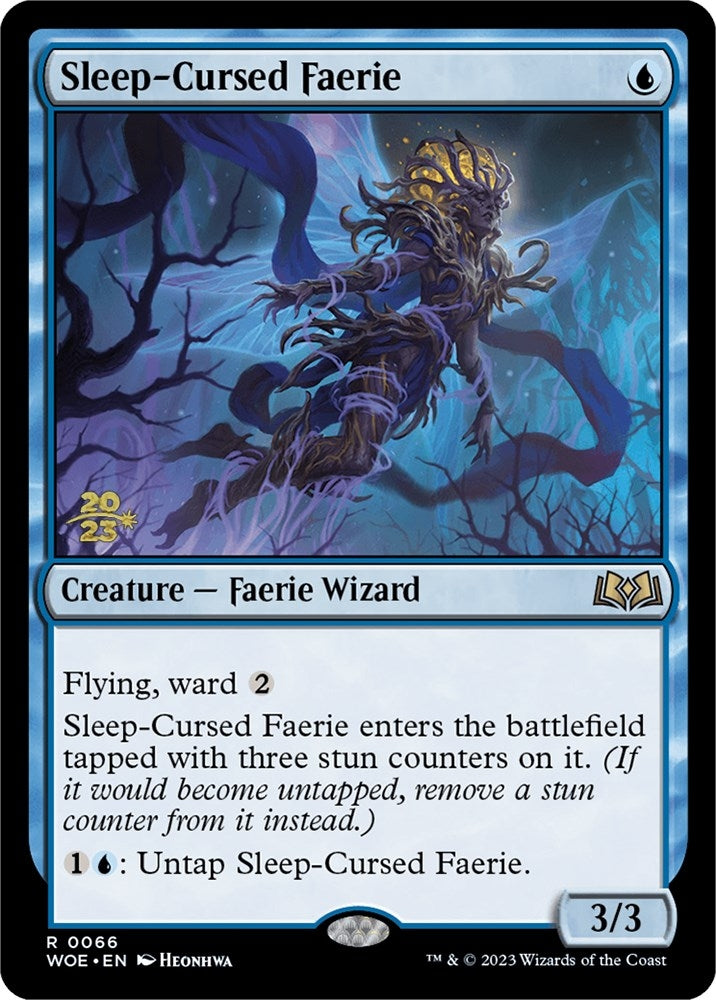 Image for Sleep-Cursed Faerie (66) [Prerelease Cards] - Magic: The Gathering