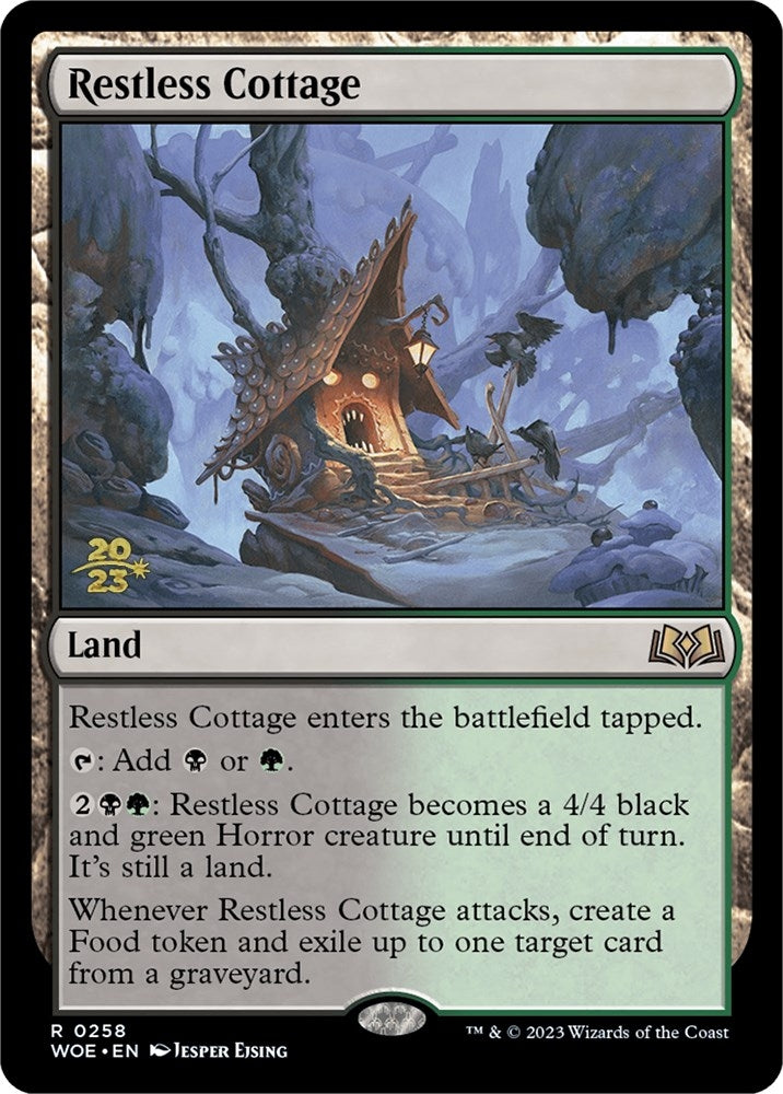 Image for Restless Cottage (258) [Prerelease Cards] - Magic: The Gathering