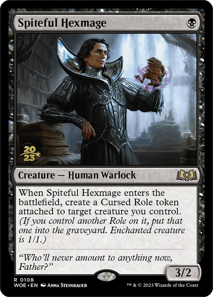Image for Spiteful Hexmage (108) [Prerelease Cards] - Magic: The Gathering