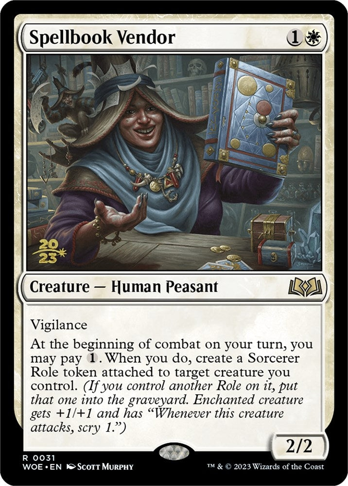 Image for Spellbook Vendor (31) [Prerelease Cards] - Magic: The Gathering