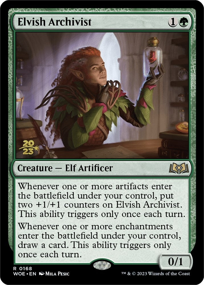 Image for Elvish Archivist (168) [Prerelease Cards] - Magic: The Gathering