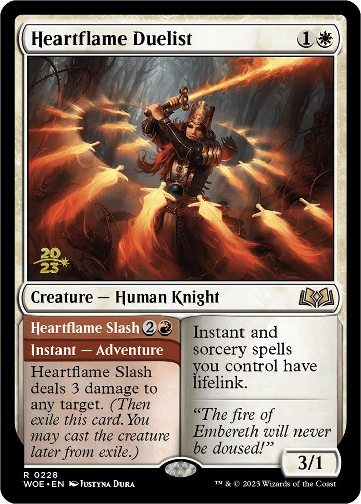 Image for Heartflame Duelist (228) [Prerelease Cards] - Magic: The Gathering