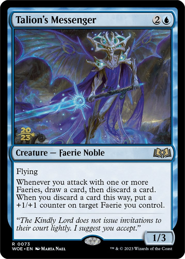 Image for Talion's Messenger (73) [Prerelease Cards] - Magic: The Gathering