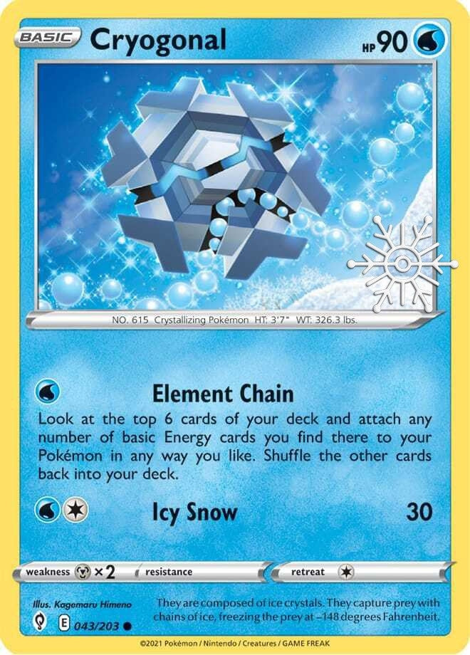 Image for Cryogonal - 043/203 (Holiday Calendar) (043/203) [Miscellaneous Cards & Products] - Pokemon