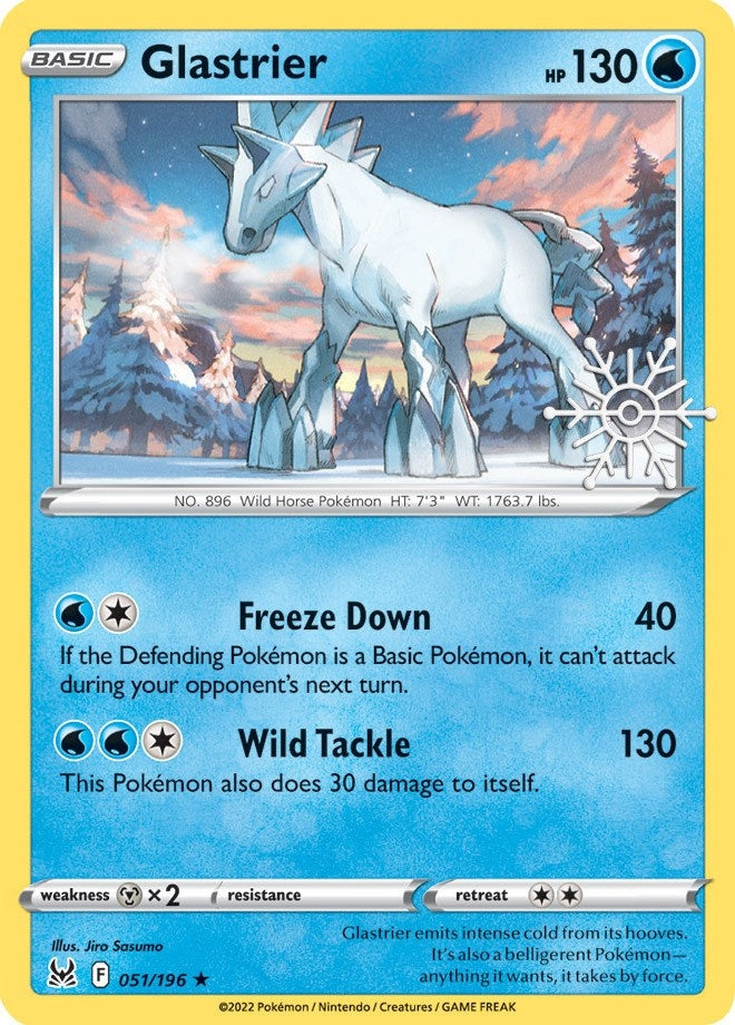 Image for Glastrier - 051/196 (Holiday Calendar) (051/196) [Miscellaneous Cards & Products] - Pokemon