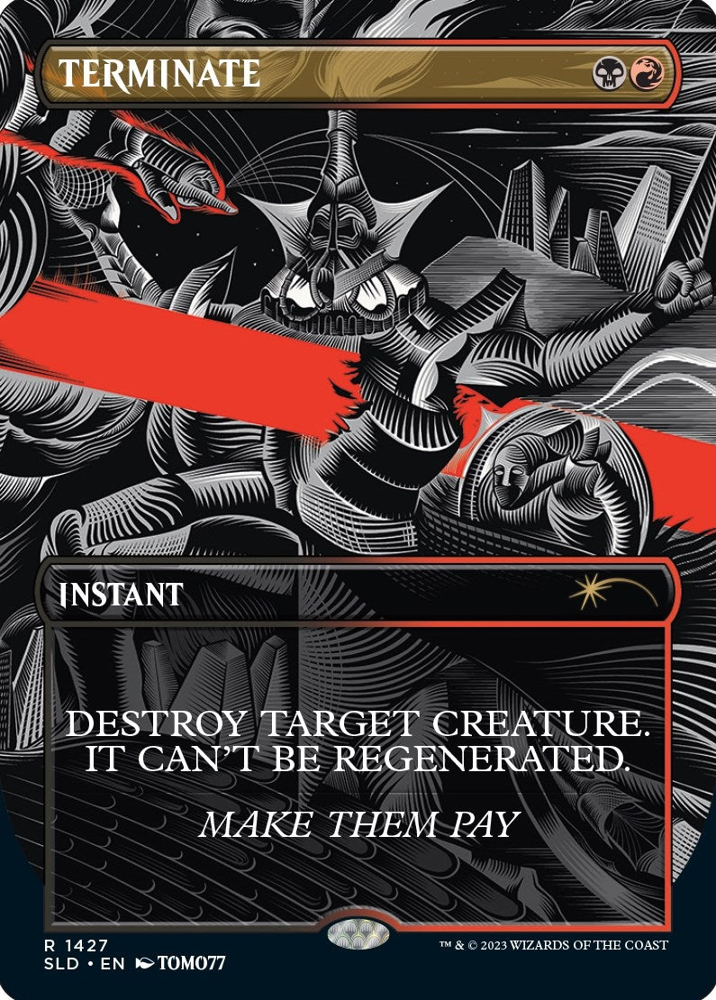 Image for Terminate (1427) [Secret Lair Drop Series] - Magic: The Gathering