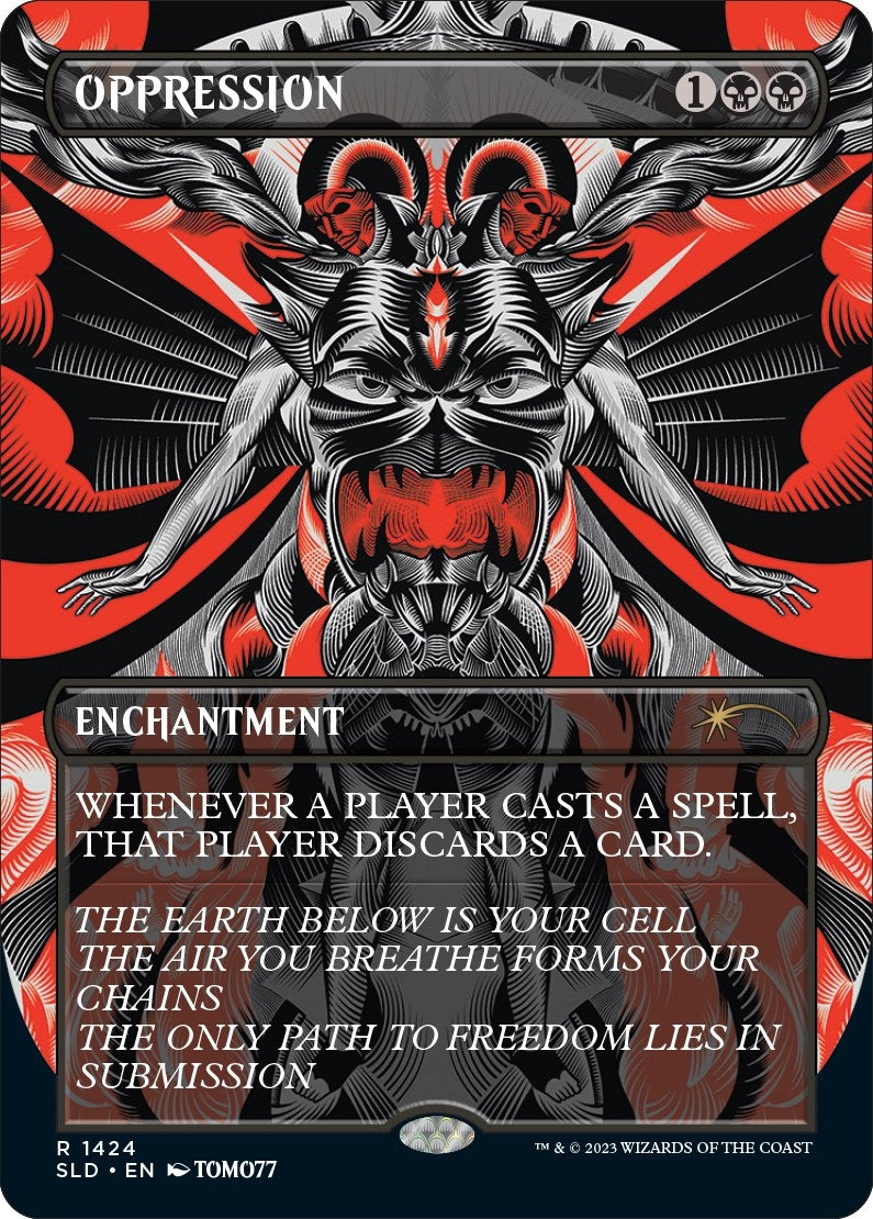Image for Oppression (1424) [Secret Lair Drop Series] - Magic: The Gathering