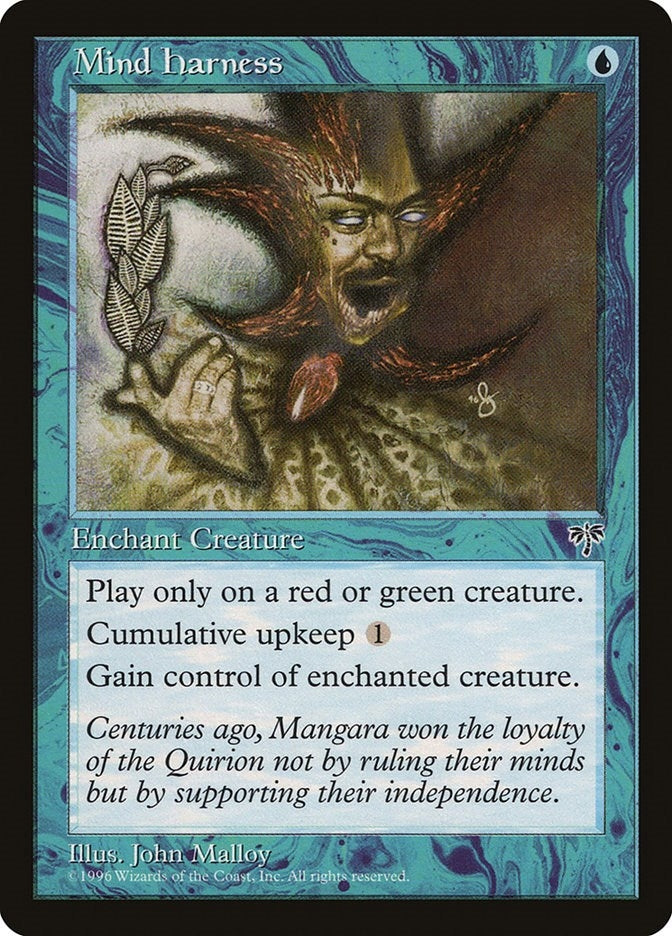 Image for Mind Harness [Mirage] - Magic: The Gathering