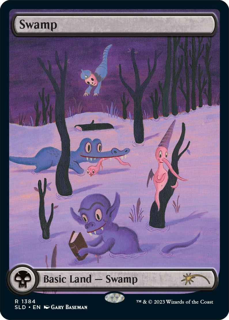 Image for Swamp (1384) (1384) [Secret Lair Drop Series] - Magic: The Gathering