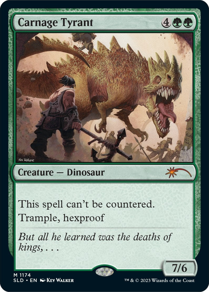Image for Carnage Tyrant (1174) [Secret Lair Drop Series] - Magic: The Gathering