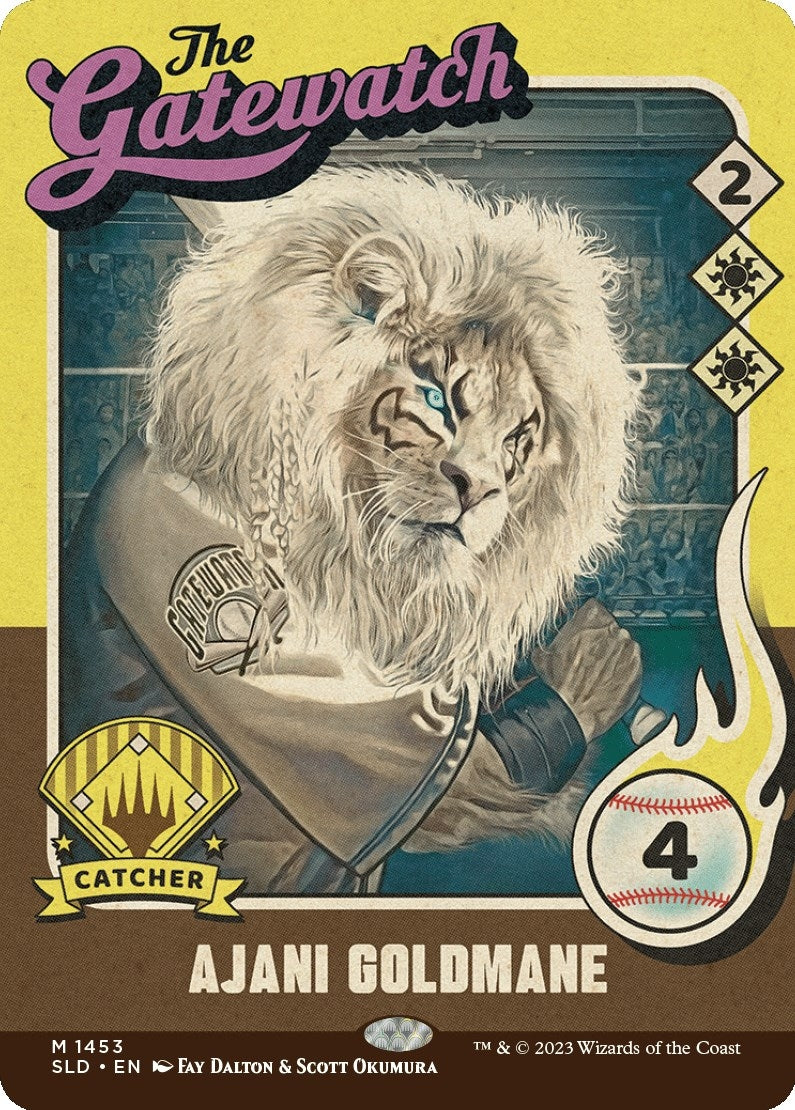 Ajani Goldmane (1453) (1453) [Secret Lair Drop Series]