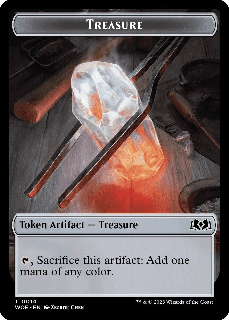 Image for Treasure Token (14) [Wilds of Eldraine] - Magic: The Gathering