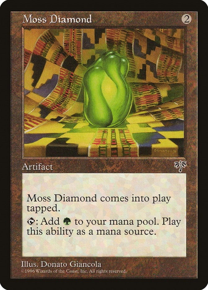 Image for Moss Diamond [Mirage] - Magic: The Gathering