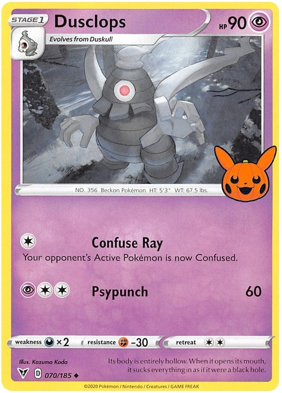 Image for Dusclops (070/185) [Trick or Trade BOOster Bundle 2023] - Pokemon