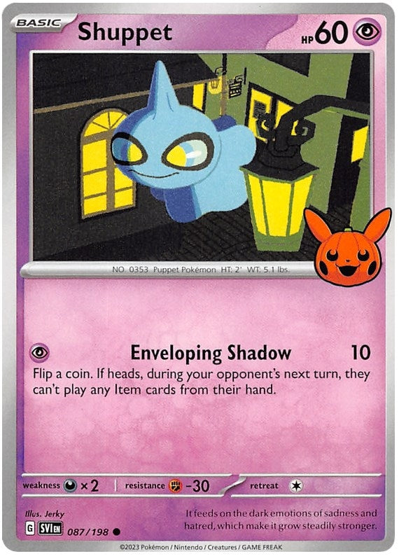 Image for Shuppet (087/198) [Trick or Trade BOOster Bundle 2023] - Pokemon