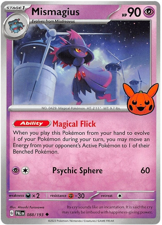 Image for Mismagius (088/193) [Trick or Trade BOOster Bundle 2023] - Pokemon