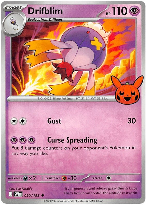 Drifblim (090/198) [Trick or Trade BOOster Bundle 2023]