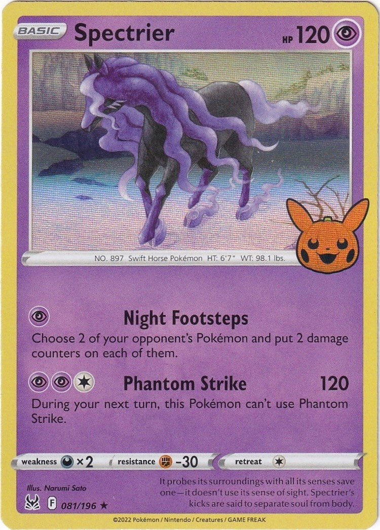 Image for Spectrier (081/196) [Trick or Trade BOOster Bundle 2023] - Pokemon