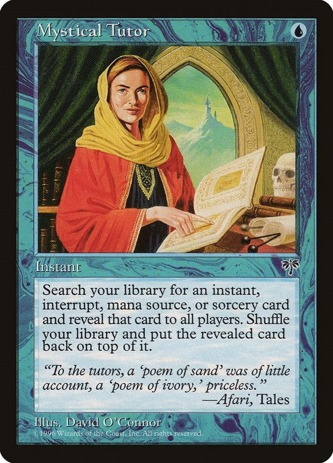 Image for Mystical Tutor [Mirage] - Magic: The Gathering
