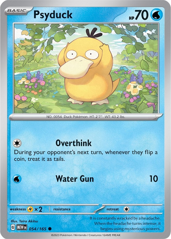 Image for Psyduck (054/165) [SV: Scarlet & Violet 151] - Pokemon