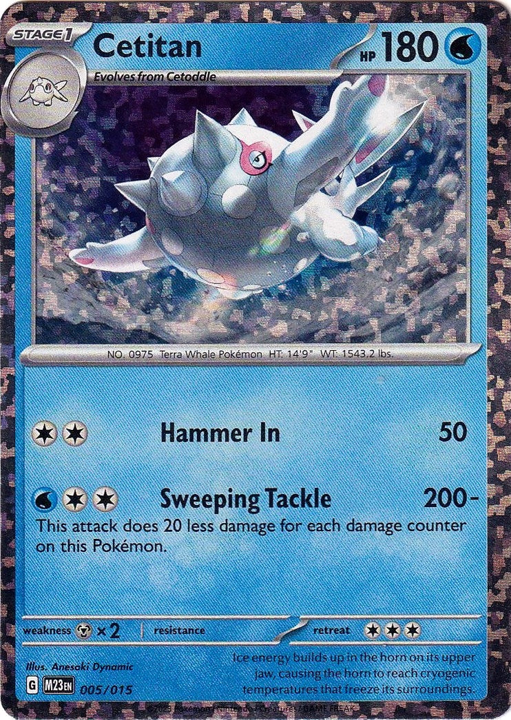Image for Cetitan (005/015) [McDonald's Promos 2023] - Pokemon