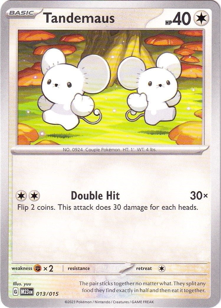 Image for Tandemaus (013/015) [McDonald's Promos 2023] - Pokemon