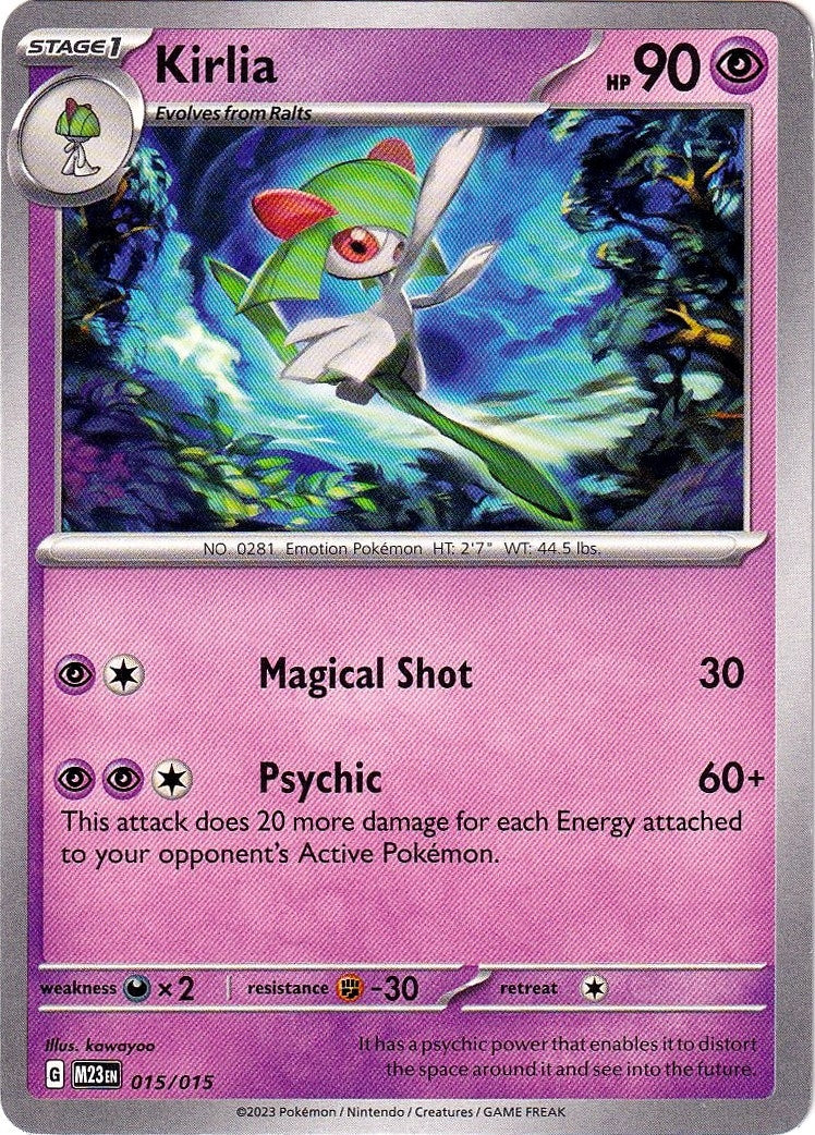 Image for Kirlia (015/015) [McDonald's Promos 2023] - Pokemon