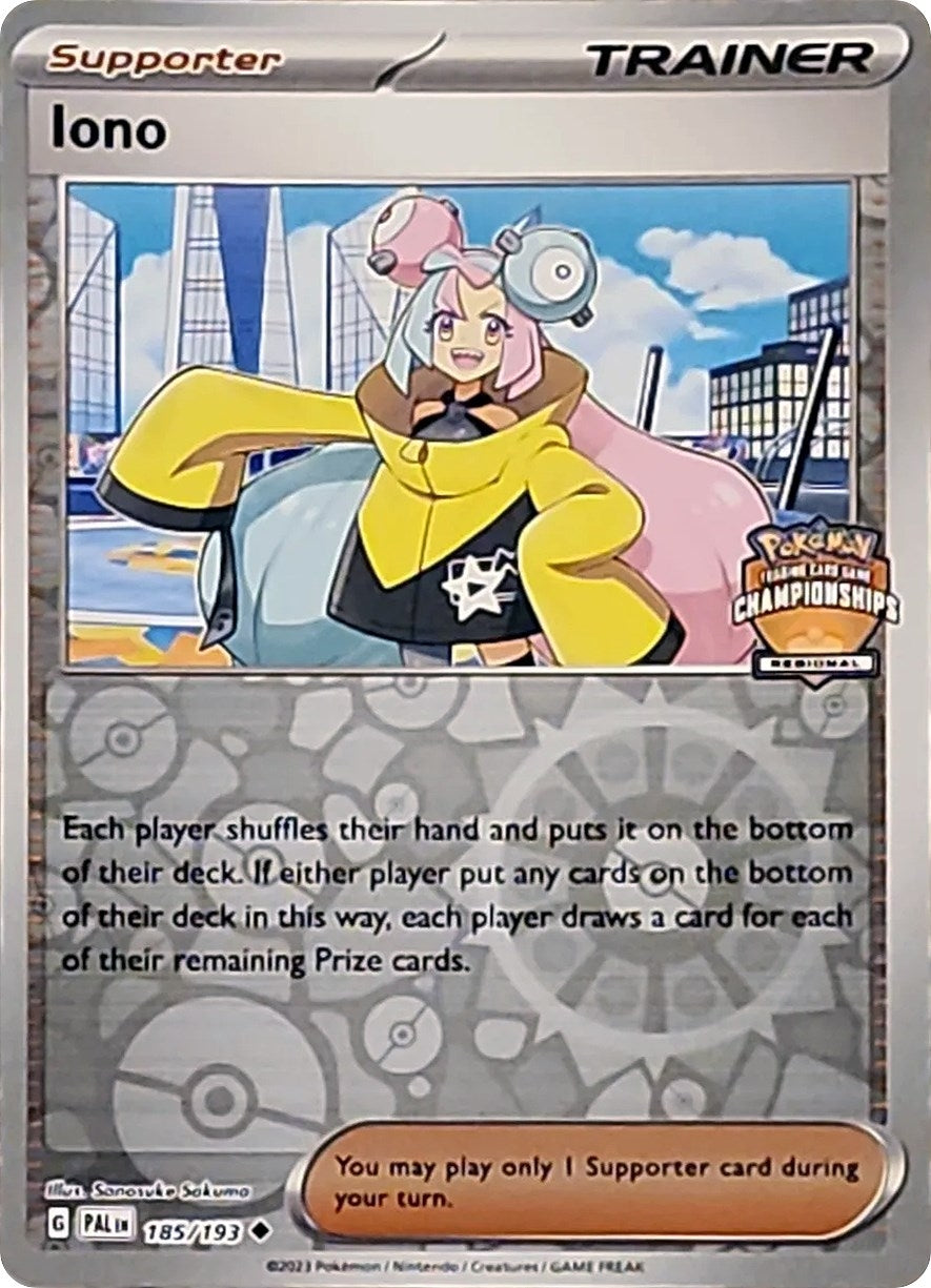 Image for Iono - 185/193 (Regional Championships) (185/193) [League & Championship Cards] - Pokemon