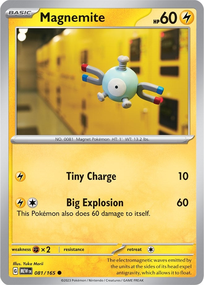 Image for Magnemite (081/165) [SV: Scarlet & Violet 151] - Pokemon