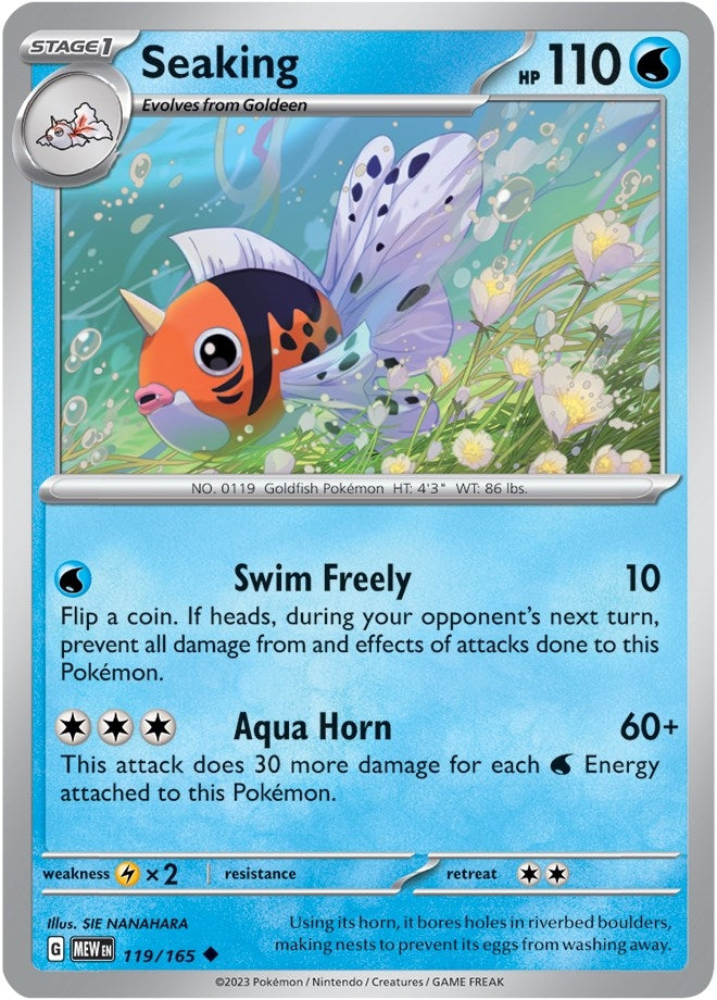 Image for Seaking (119/165) [SV: Scarlet & Violet 151] - Pokemon