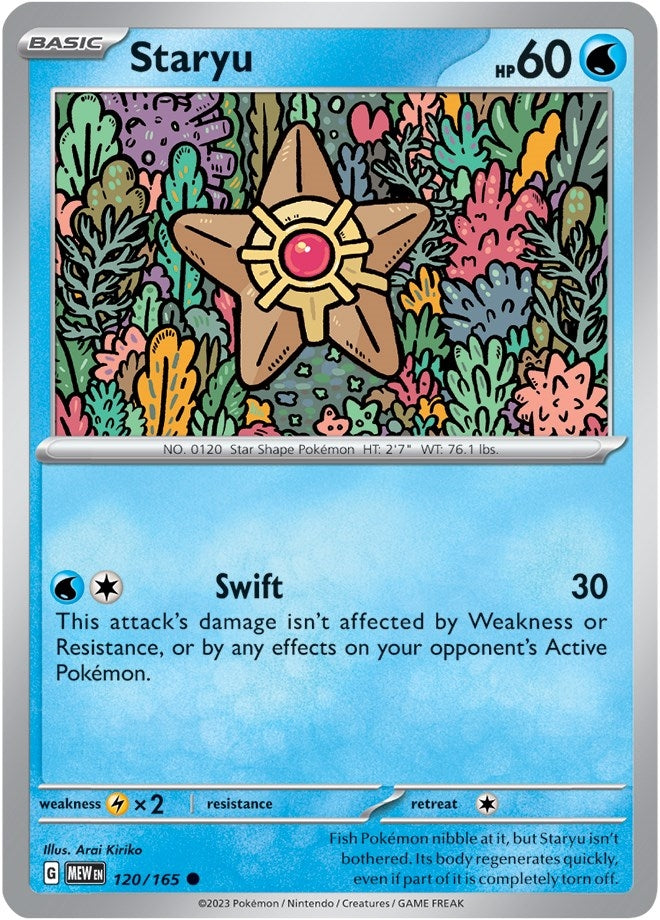 Image for Staryu (120/165) [SV: Scarlet & Violet 151] - Pokemon