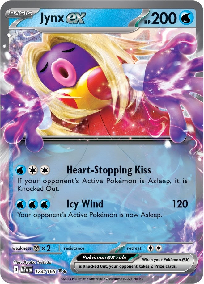 Image for Jynx ex (124/165) [SV: Scarlet & Violet 151] - Pokemon