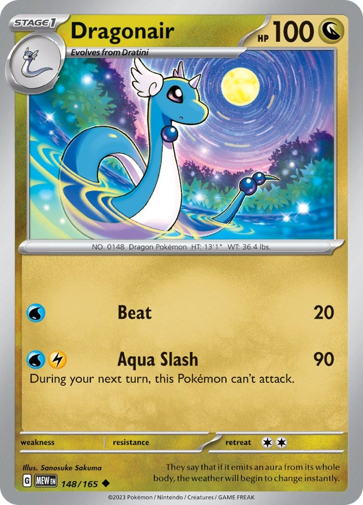 Image for Dragonair (148/165) [SV: Scarlet & Violet 151] - Pokemon