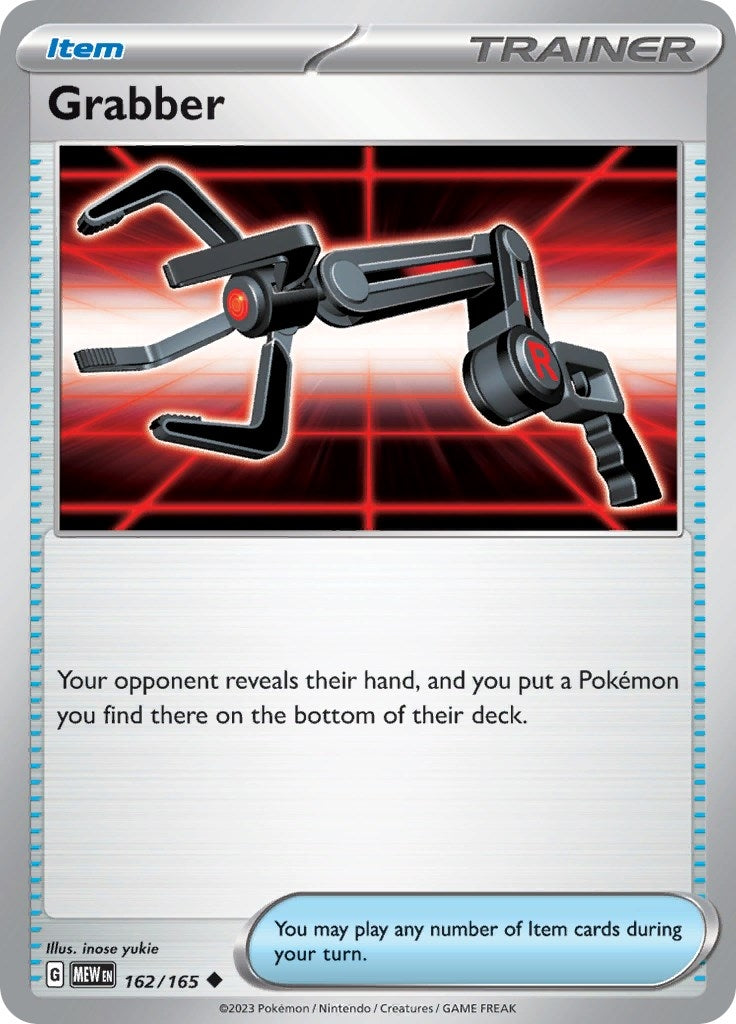 Image for Grabber (162/165) [SV: Scarlet & Violet 151] - Pokemon