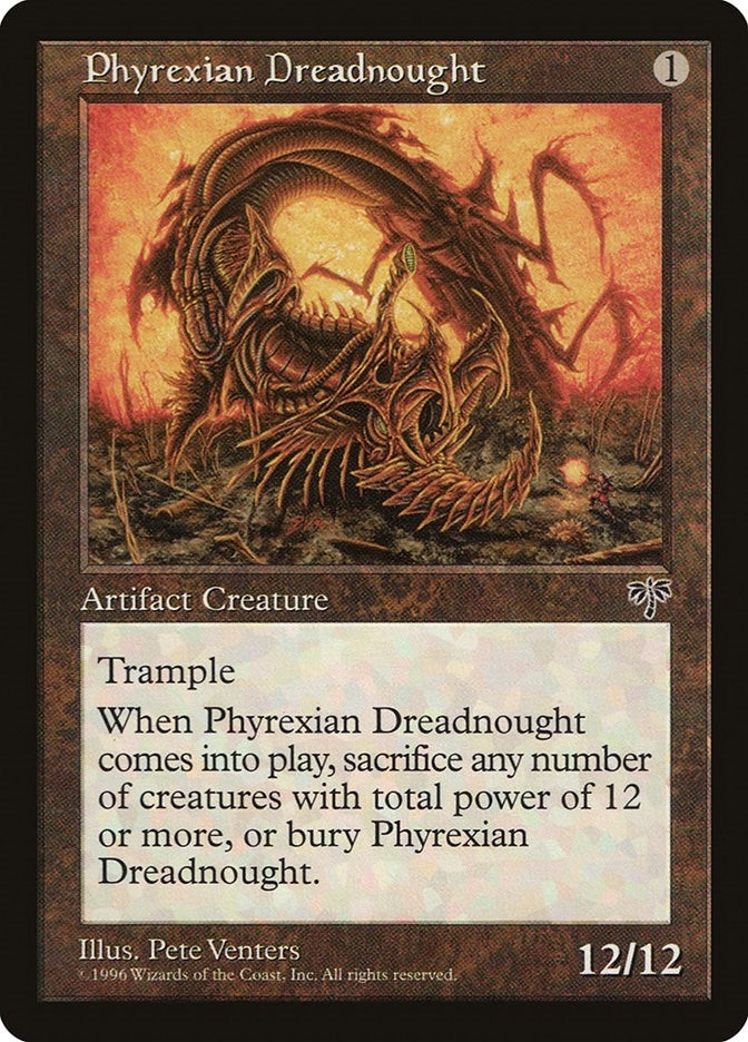Image for Phyrexian Dreadnought [Mirage] - Magic: The Gathering