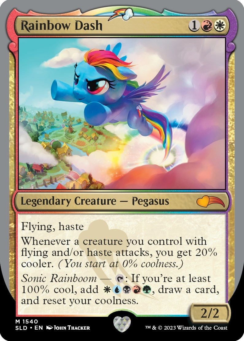 Image for Rainbow Dash (1540) [Secret Lair Drop Series] - Magic: The Gathering
