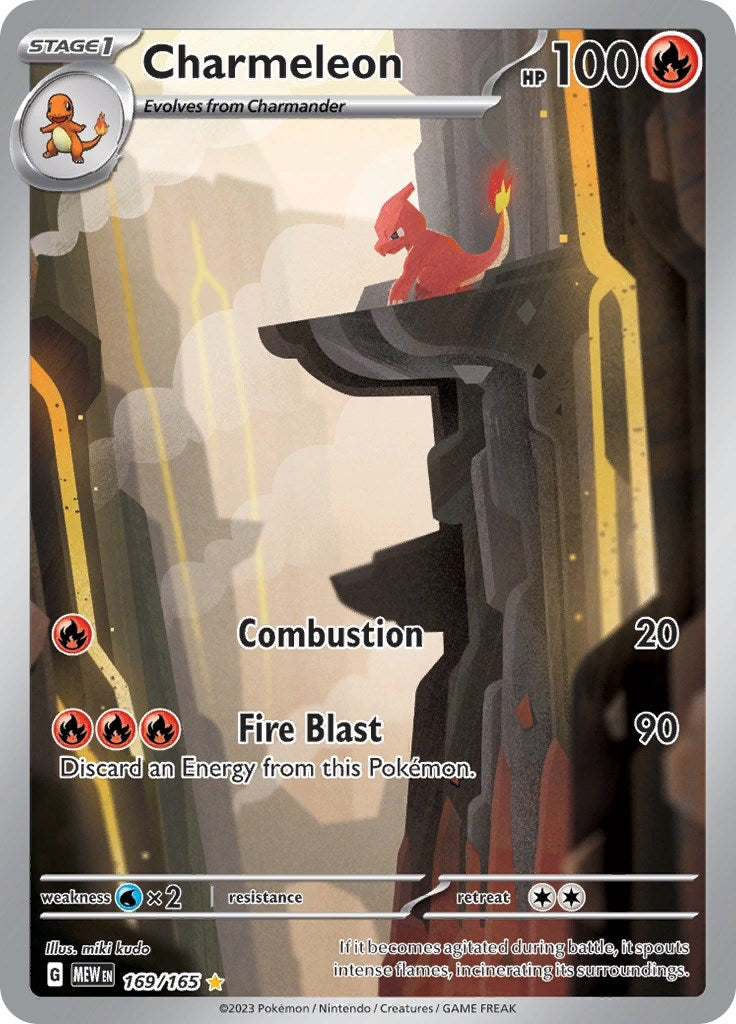 Image for Charmeleon (169/165) [SV: Scarlet & Violet 151] - Pokemon
