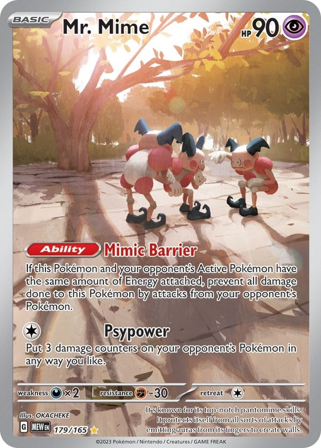 Image for Mr. Mime (179/165) [SV: Scarlet & Violet 151] - Pokemon