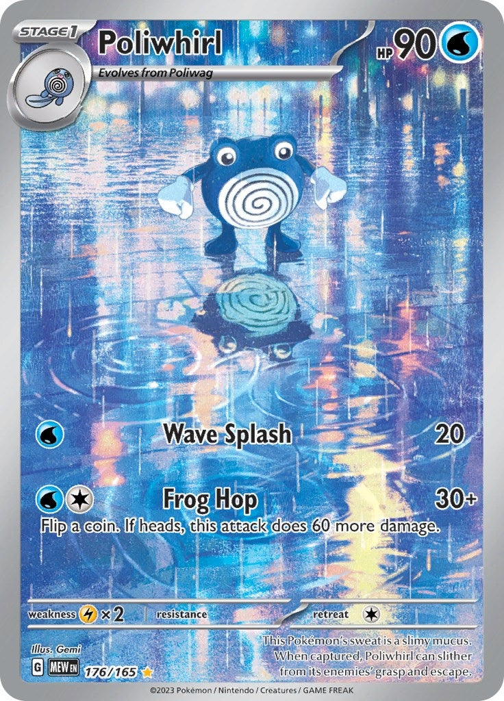 Image for Poliwhirl (176/165) [SV: Scarlet & Violet 151] - Pokemon