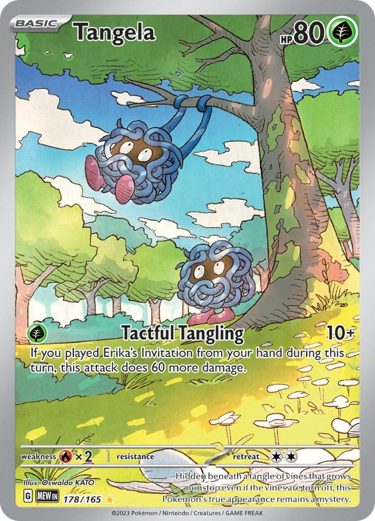 Image for Tangela (178/165) [SV: Scarlet & Violet 151] - Pokemon