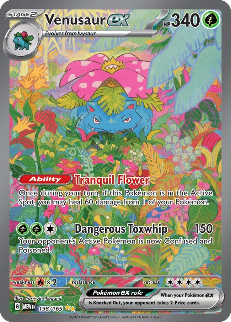 Image for Venusaur ex (198/165) [SV: Scarlet & Violet 151] - Pokemon